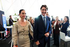 Katy Perry y Justin Trudeau hacen su primera gran aparición juntos en Davos