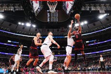 Bulls igualan récord de franquicia con 25 triples en victoria 138-110 sobre Clippers