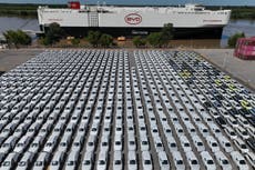 Argentina recibe el primer envío de autos eléctricos chinos en medio de la crisis económica