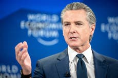 Newsom dice que vive gratis en la cabeza de Trump tras los ataques en redes sociales