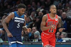 Bulls remontan y vencen a Timberwolves por 120-115; amplían racha ganadora a 3 duelos