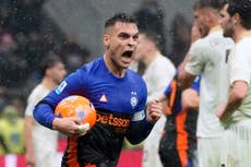 Inter remonta y aplasta 6-2 Pisa para ampliar su ventaja en la cima de la Serie A