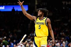 Nembhard y Walker ayudan a Pacers a superar 117-114 a Thunder en revancha de finales