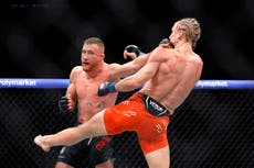 Gaethje vence a Pimblett y gana el título interino de peso ligero en UFC 324