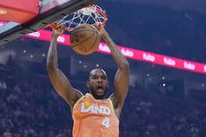 Evan Mobley de los Cavaliers queda fuera de 1 a 3 semanas por lesión de pantorrilla