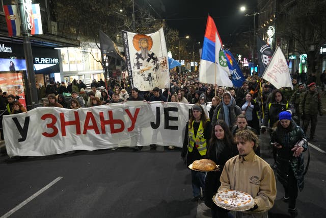 EUR-GEN SERBIA-PROTESTA
