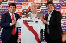 Perú nombra al brasileño Mano Menezes como técnico de la selección