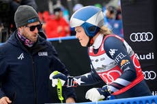 Lindsey Vonn se ausenta de última carrera antes de los Juegos pero sigue en camino tras accidente
