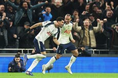 Tottenham remonta para empatar con el Man City y le hace un favor al Arsenal