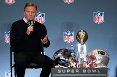 El comisionado de la NFL Roger Goodell dice que ampliar la temporada a 18 juegos 'no es seguro'