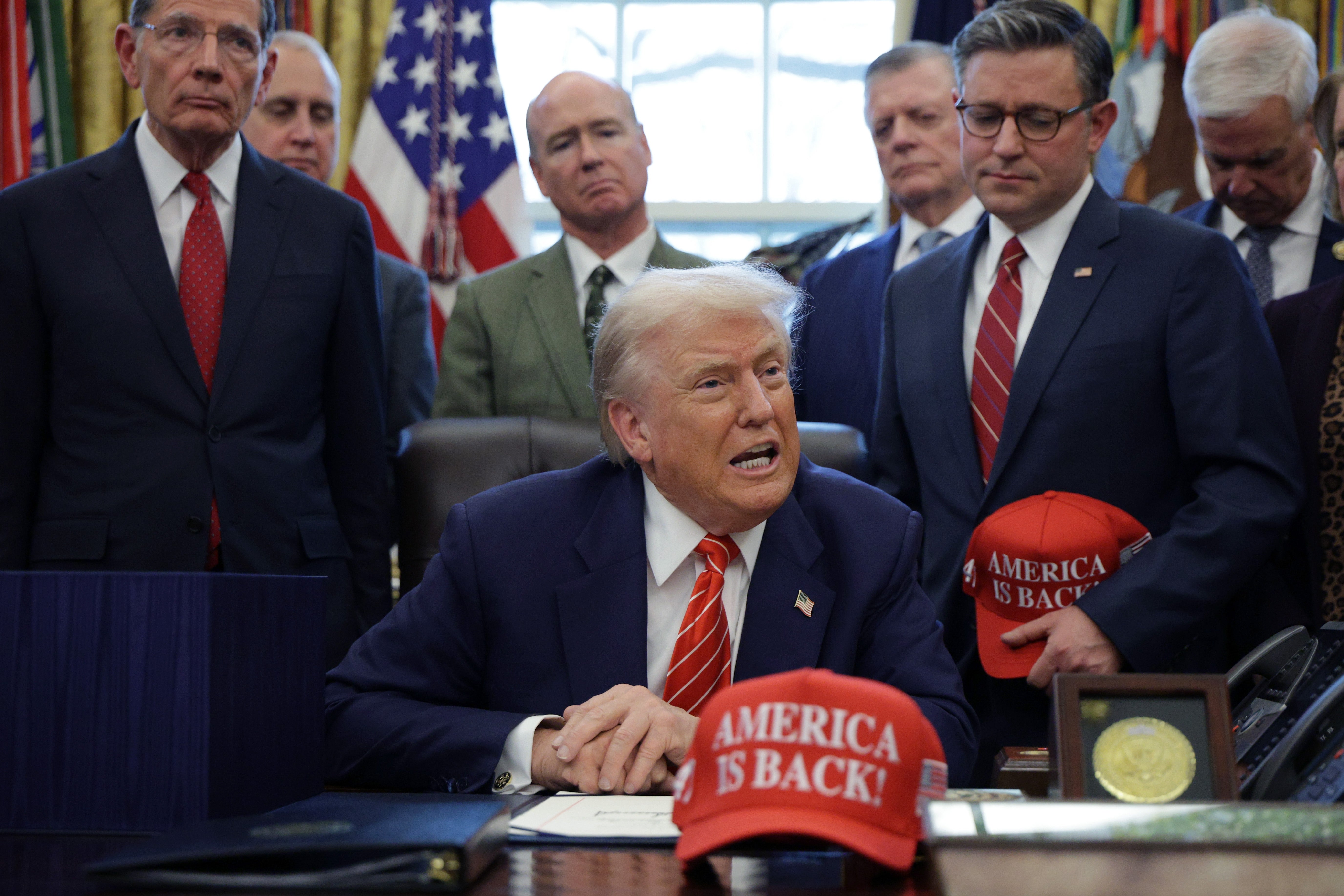 El presidente de Estados Unidos, Donald Trump, afirmó que es momento de pasar página