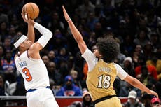 Knicks pierden a Hart pero ganan séptimo seguido por 132-101 ante Wizards