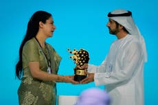Maestra india que creó cientos de centros educativos gana el Premio Global a la Enseñanza