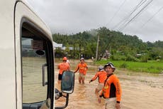 Tormenta tropical deja 4 muertos y miles desplazados en Filipinas tras inundaciones y deslave