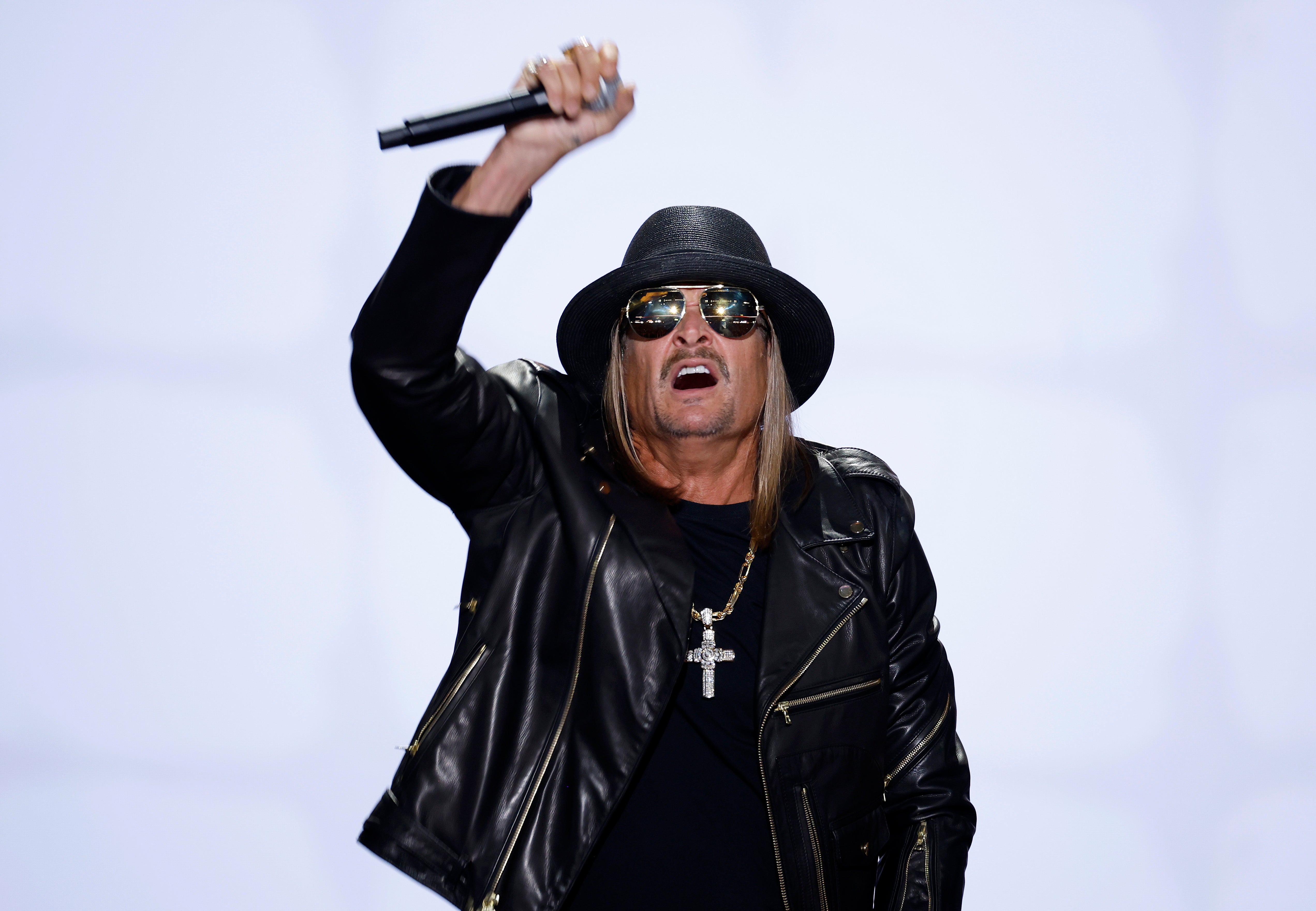Kid Rock es un aliado cercano del presidente Trump y actuó en el reciente espectáculo alternativo del descanso del Super Bowl organizado por el grupo activista conservador Turning Point USA