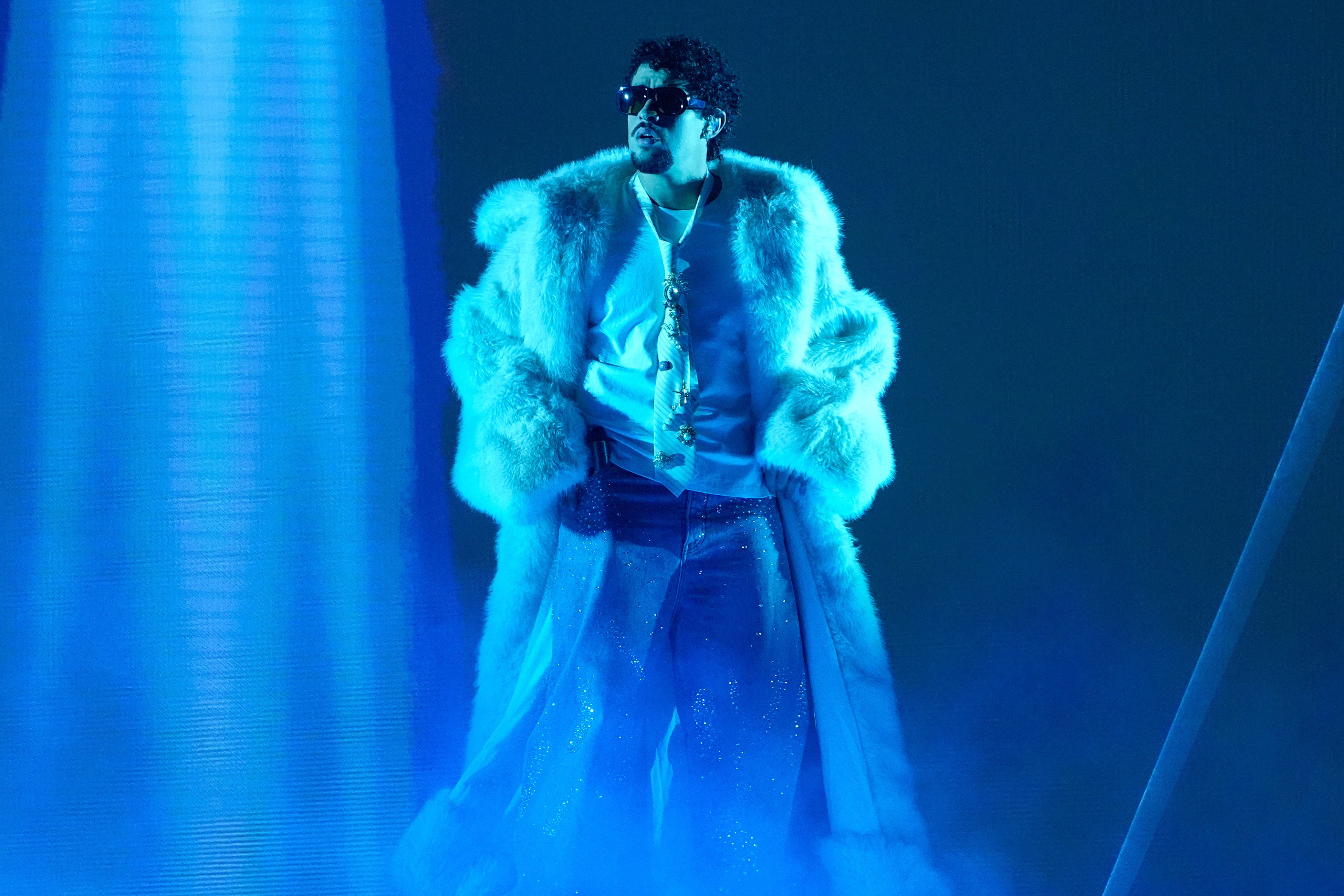 AP EXPLICA-SUPER BOWL-BAD-BUNNY