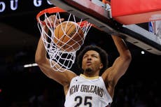 Pelicans remontan 18 puntos en la 2da mitad y vencen 119-115 a Timberwolves