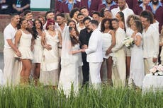 Sí, hubo una boda real durante el espectáculo de medio tiempo del Super Bowl de Bad Bunny