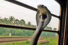 Las cobras reales están recorriendo la India gracias a los ferrocarriles