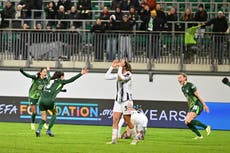 Wolfsburgo remonta para empatar con Juventus en la Champions femenina; gana Man United