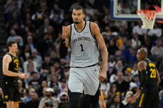 Victor Wembanyama de los Spurs, siempre quiere ganar, también en el Juego de Estrellas