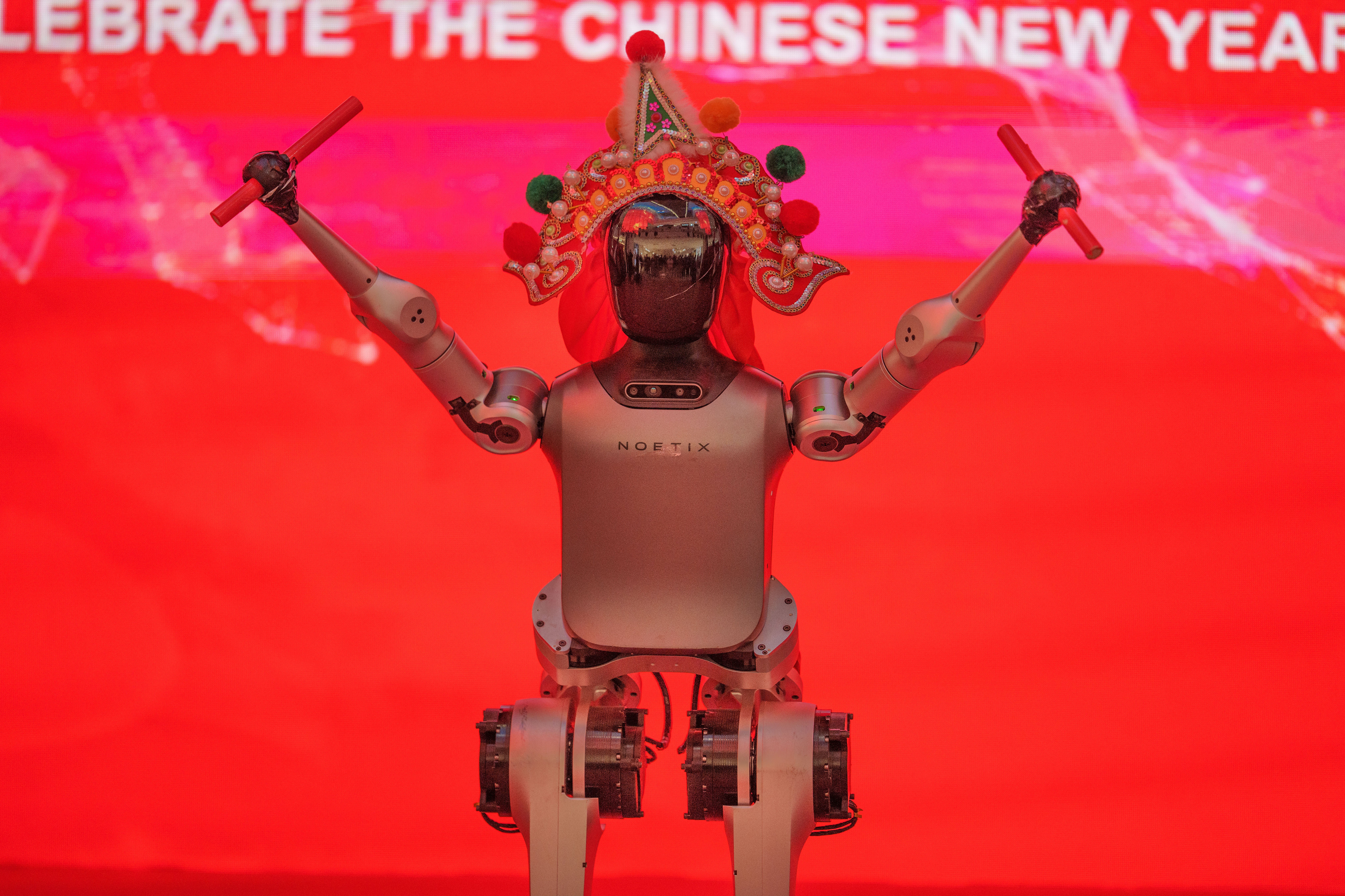CHINA AÑO NUEVO ROBOTS