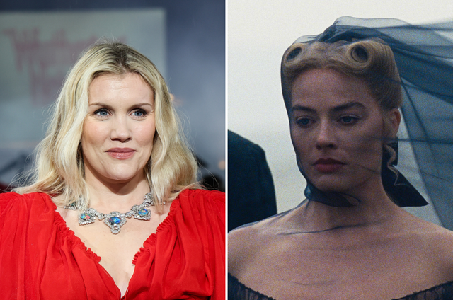 <p>Margot Robbie (derecha) coprotagoniza la nueva adaptación de ‘Cumbres borrascosas’ de la directora Emerald Fennell (izquierda)</p>