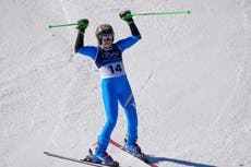 Federica Brignone gana el oro en el eslalon gigante olímpico y Mikaela Shiffrin es undécima