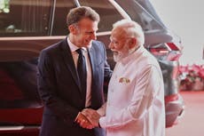 Macron se reúne con Modi en Mumbai para estrechar lazos estratégicos