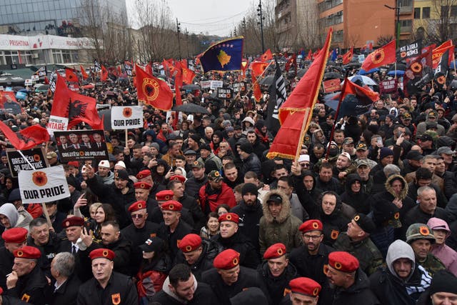 KOSOVO PROTESTA