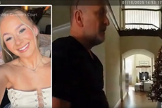 Imágenes policiales captan al padre que mató a su hija tras “discusión sobre Trump”