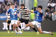 Juventus cae 2-0 en casa ante Como y complica clasificación a Liga de Campeones