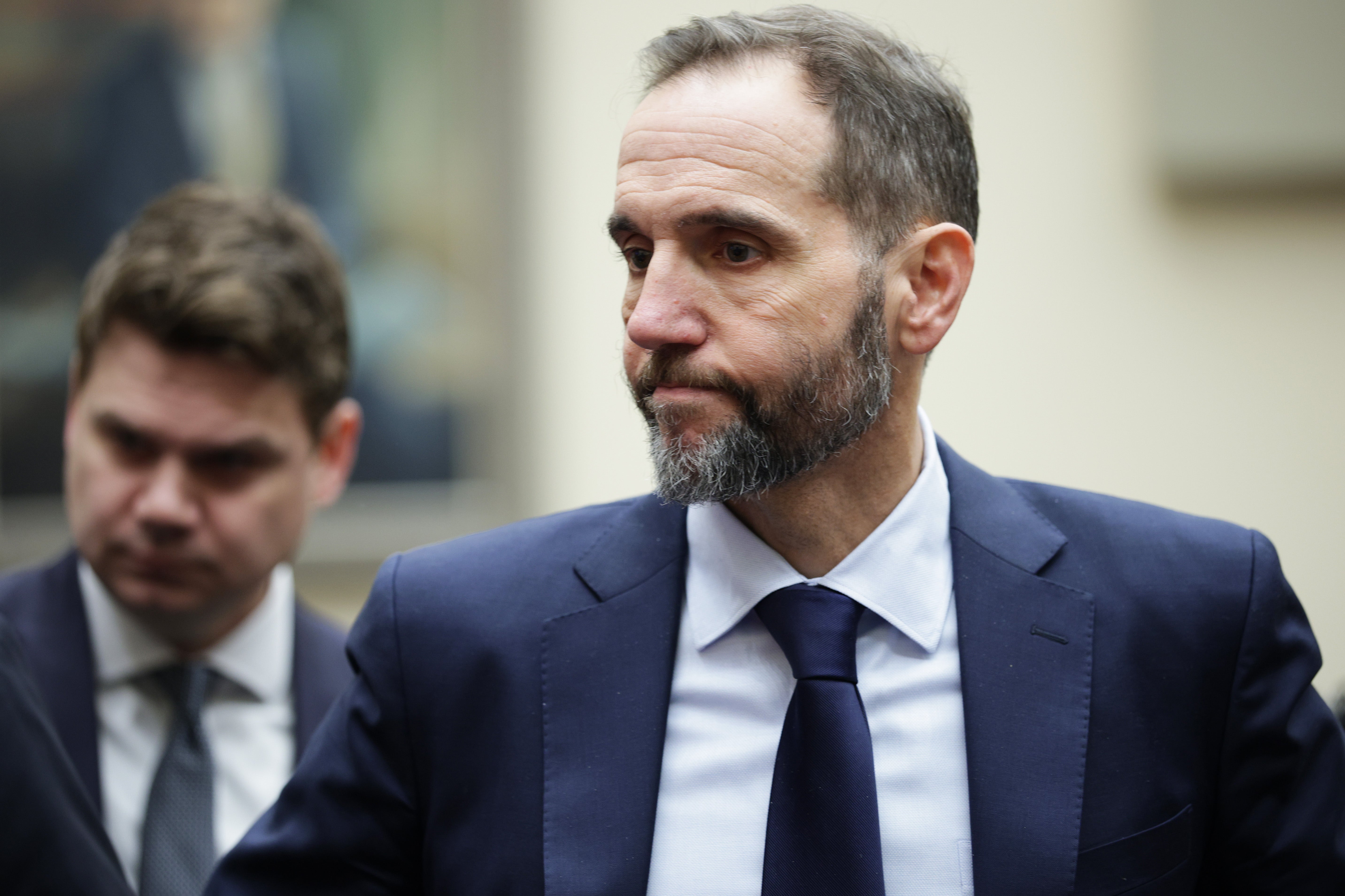 El exfiscal especial Jack Smith investigaba los documentos clasificados hallados en el complejo Mar-a-Lago de Trump. Se presentaron cargos penales contra Trump, pero el caso fue archivado tras su reelección (Getty).