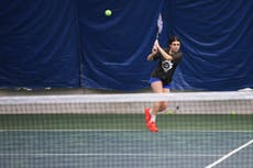 Se despertó con "Estamos en guerra" en Ucrania. Ahora Mariia Vainshtein es campeona de tenis en NY