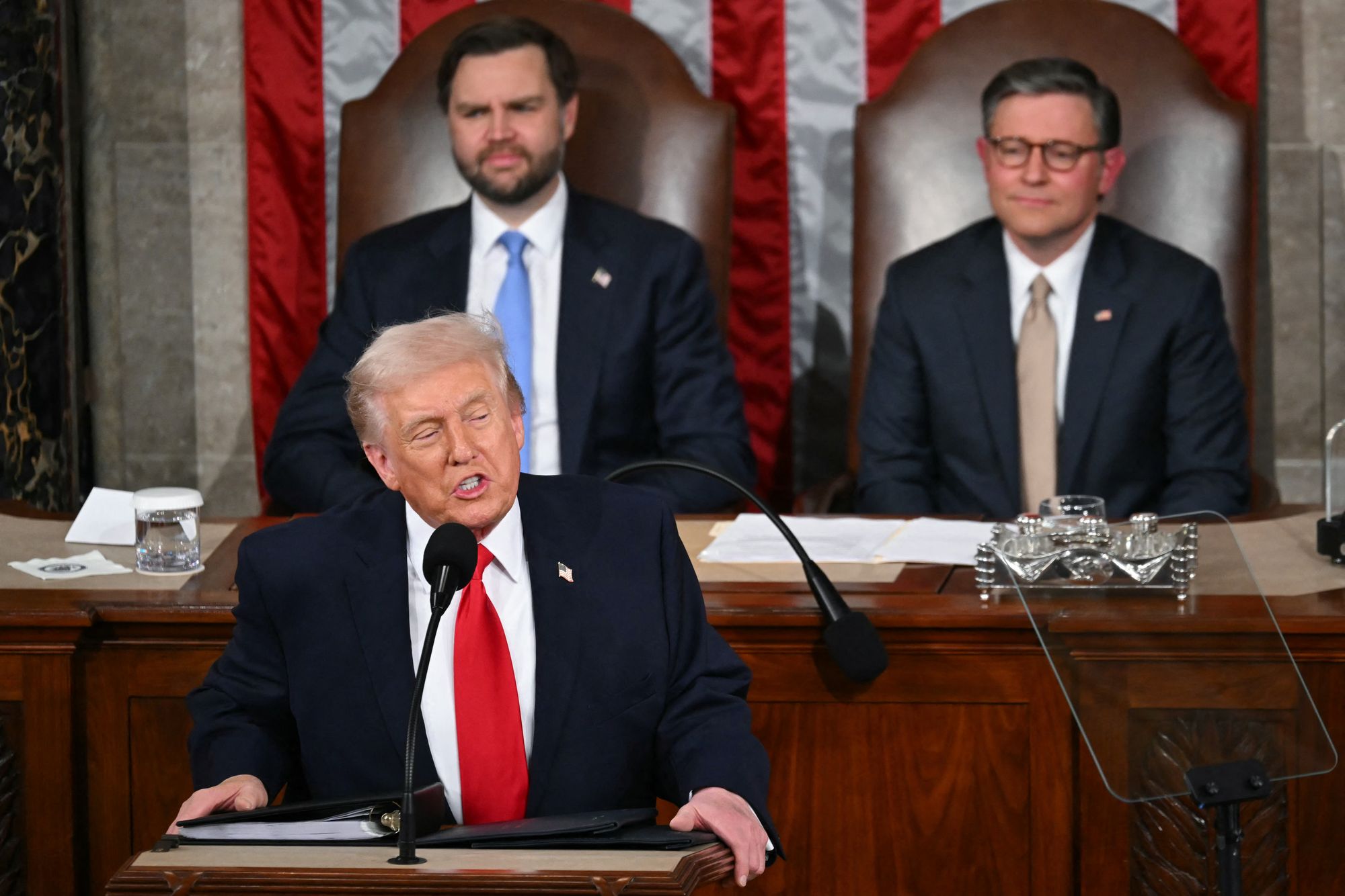 Green fue expulsado del discurso conjunto de Trump ante el Congreso el año pasado por abuchear al presidente