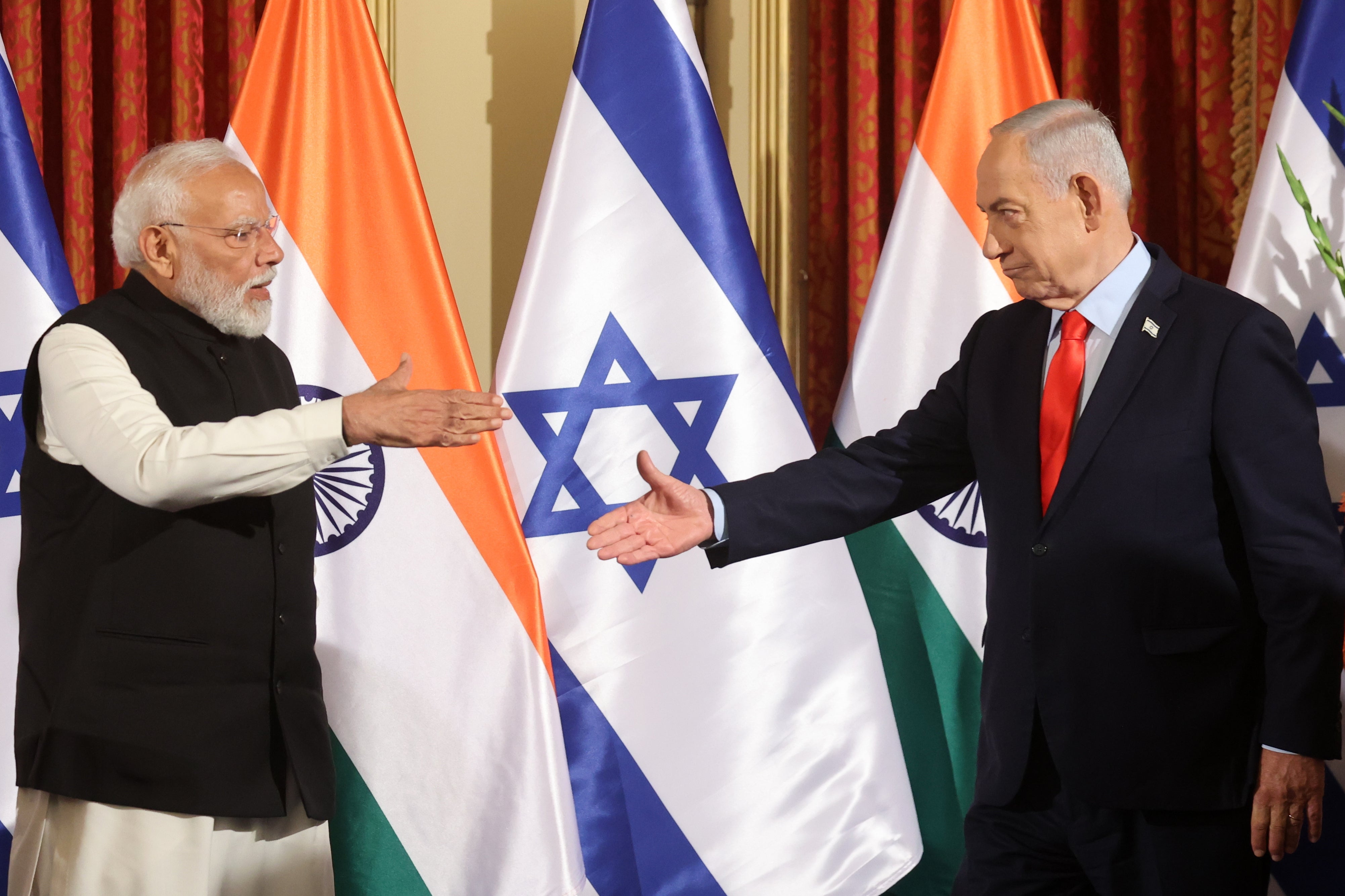 Modi visita Israel, promete lucha conjunta contra el terrorismo