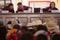 La Suprema Corte de México sesiona por primera vez en pueblo indígena de las montañas de Chiapas