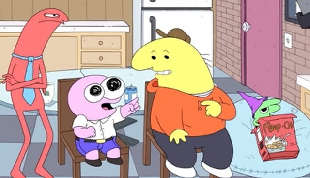 <p>‘Smiling Friends’ se estrenó en enero de 2022</p>