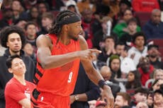 Con 27 puntos, Grant guía a Blazers hacia victoria 121-112 ante Bulls, que hilan 11 derrotas