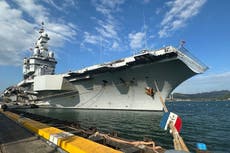 Suecia intercepta un presunto dron ruso durante visita de portaaviones francés