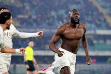 El gol agónico de Lukaku acaba con la racha sin triunfos del Napoli ante Hellas Verona