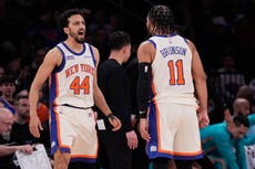 Knicks ganan 114-89 y cortan la racha de 11 triunfos de los Spurs
