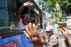 El gobierno militar de Myanmar indulta a 10.000 presos antes de abrir el Parlamento