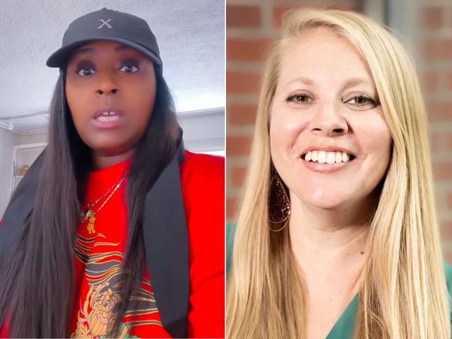 <p>Ashley Guillard (izquierda) acusó falsamente a Rebecca Scofield (derecha), profesora de la Universidad de Idaho, de estar relacionada con los asesinatos de cuatro estudiantes de la universidad estadounidense</p>