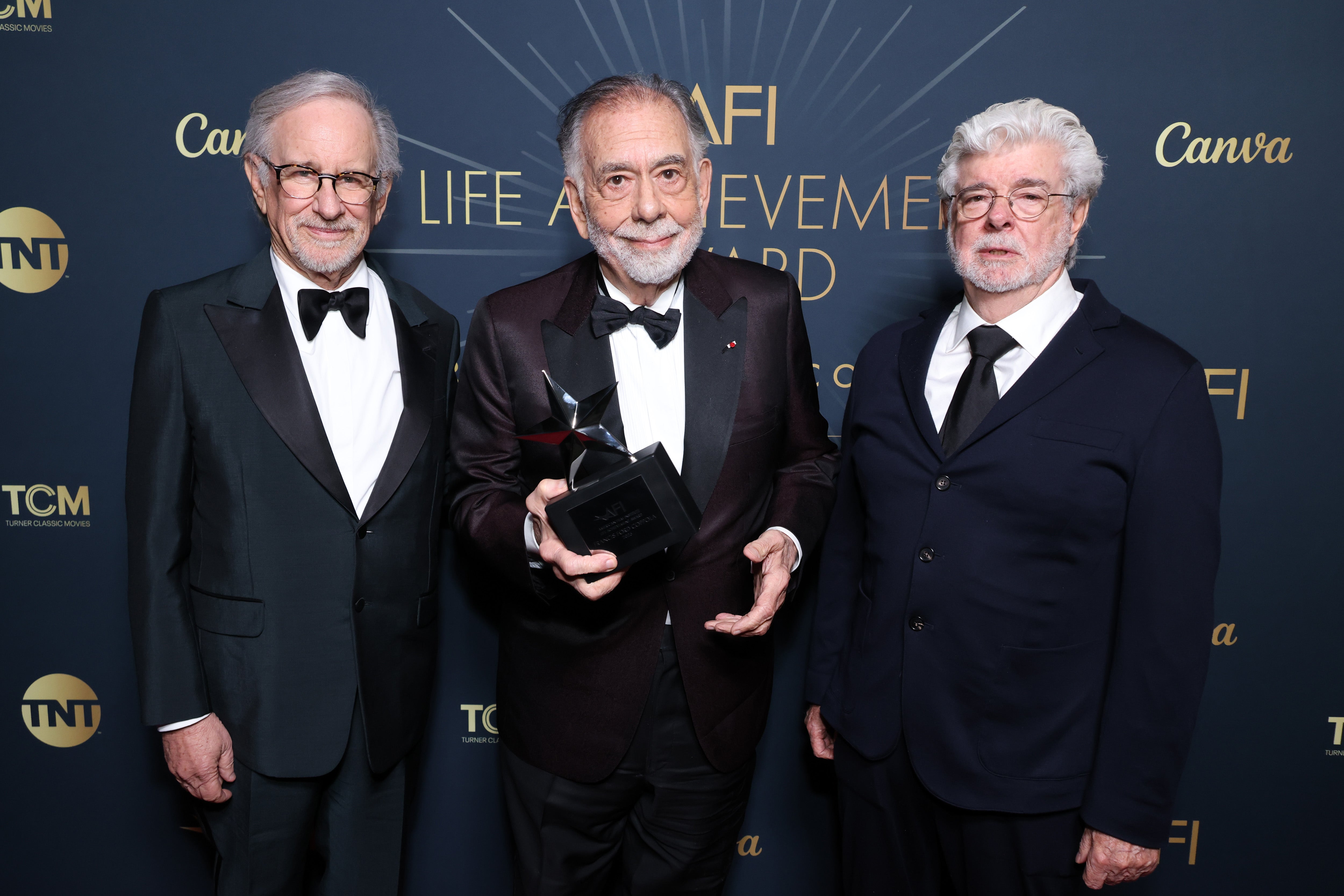 <p>Trío pionero: Steven Spielberg, Francis Ford Coppola y George Lucas </p>