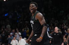 Anthony Edwards anota 41 y Timberwolves vencen a Grizzlies 117-110 para hilar 4ta victoria