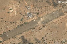 Cada faceta del ejército y la teocracia de Irán son atacadas. Estas imágenes muestran los daños