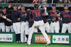 Shohei Ohtani conecta un grand slam en su estreno en el Clásico Mundial