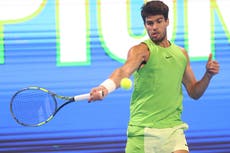 Carlos Alcaraz se estrena con victoria en Indian Wells y está 13-0 en 2026