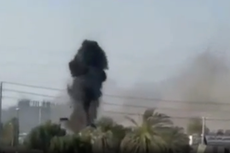 Imágenes muestran el impacto de un misil Tomahawk cerca de una escuela iraní